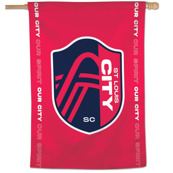 Wholesale-St Louis SC Vertical Flag 28" x 40"