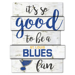 Wholesale-St. Louis Blues BIRCH Wood Sign 11"X14"