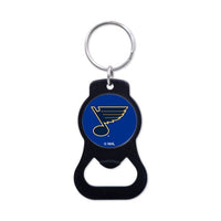 Wholesale-St. Louis Blues Black Bottle Opener Key Ring