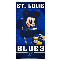 Wholesale-St. Louis Blues / Disney disney Spectra Beach Towel 30" x 60"