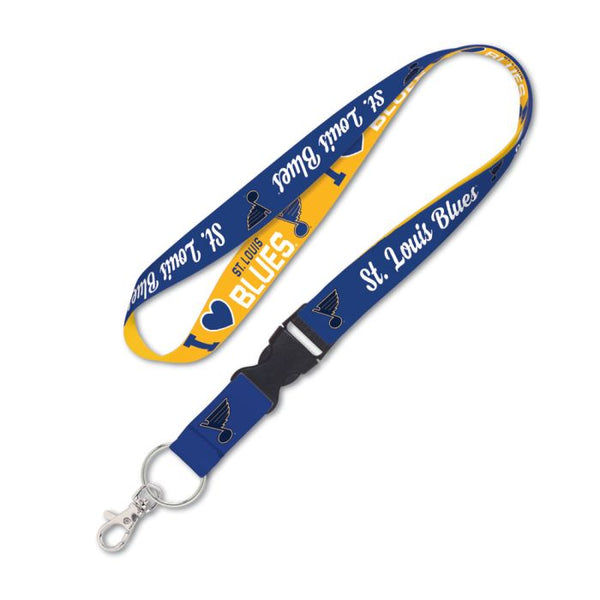 Wholesale-St. Louis Blues Lanyard w/detachable buckle 1"