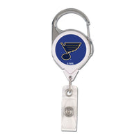 Wholesale-St. Louis Blues Retrct 2S Prem Badge Holders
