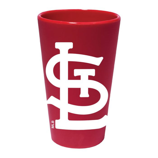 Wholesale-St. Louis Cardinals 16 oz Silicone Pint Glass