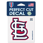 Wholesale-St. Louis Cardinals 1964 Road logo Perfect Cut Color Decal 4" x 4"