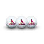 Wholesale-St. Louis Cardinals 3 Golf Balls In Clamshell