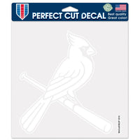 Wholesale-St. Louis Cardinals Bird on bat! Perfect Cut Decals 8" x 8"