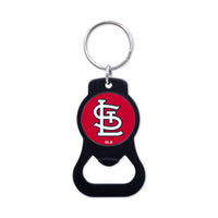 Wholesale-St. Louis Cardinals Black Bottle Opener Key Ring