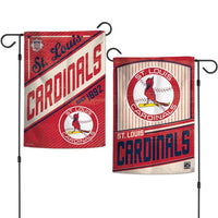 Wholesale-St. Louis Cardinals / Cooperstown Garden Flags 2 sided 12.5" x 18"