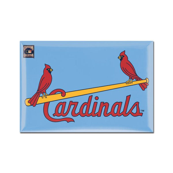 Wholesale-St. Louis Cardinals / Cooperstown Metal Magnet 2.5" x 3.5"