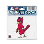 Wholesale-St. Louis Cardinals / Cooperstown Multi-Use Decal 3" x 4"