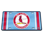 Wholesale-St. Louis Cardinals / Cooperstown Specialty Acrylic License Plate