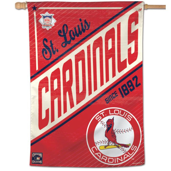 Wholesale-St. Louis Cardinals / Cooperstown Vertical Flag 28" x 40"