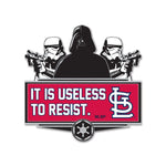 Wholesale-St. Louis Cardinals Darth Vader &amp; Storm Troopers Collector Pin Jewelry Card