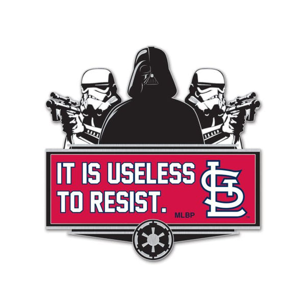 Wholesale-St. Louis Cardinals Darth Vader &amp; Storm Troopers Collector Pin Jewelry Card