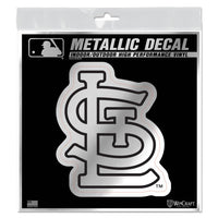 Wholesale-St. Louis Cardinals Decal Metallic 6" x 6"