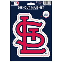 Wholesale-St. Louis Cardinals Die Cut Logo Magnet 6.25" x 9"