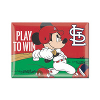 Wholesale-St. Louis Cardinals / Disney Metal Magnet 2.5" x 3.5"