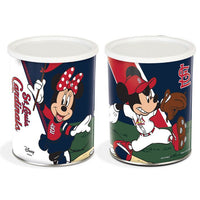 Wholesale-St. Louis Cardinals / Disney Mickey &amp; Minnie Gift Tin 1 Gallon