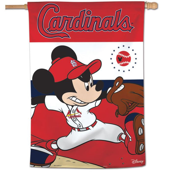 Wholesale-St. Louis Cardinals / Disney Vertical Flag 28" x 40"