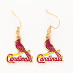 Wholesale-St. Louis Cardinals Earrings Jewelry Card