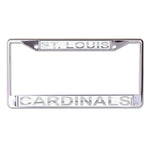 Wholesale-St. Louis Cardinals FROST Lic Plt Frame S/L Printed