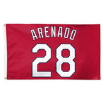 Wholesale-St. Louis Cardinals Flag - Deluxe 3' X 5' Nolan Arenado