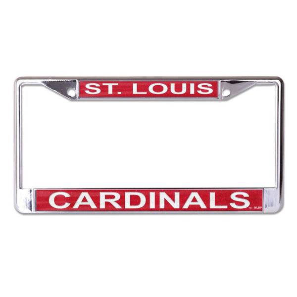 Wholesale-St. Louis Cardinals GLITTER Lic Plt Frame S/L Printed