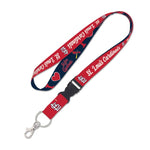 Wholesale-St. Louis Cardinals HEART Lanyard w/detachable buckle 1"