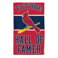 Wholesale-St. Louis Cardinals / Littlest Fan MLB FUTURE HALL OF FAMER Burp Cloth 10" x 17"