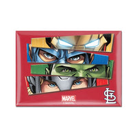 Wholesale-St. Louis Cardinals / Marvel (c) 2021 MARVEL Metal Magnet 2.5" x 3.5"