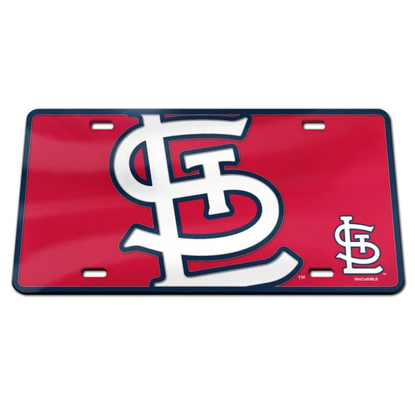 Wholesale-St. Louis Cardinals Mega Specialty Acrylic License Plate