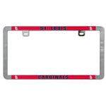 Wholesale-St. Louis Cardinals Metal Lic. Plate Frame Slim