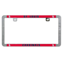 Wholesale-St. Louis Cardinals Metal Lic. Plate Frame Slim