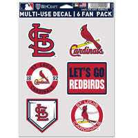 Wholesale-St. Louis Cardinals Multi Use 6 Fan Pack
