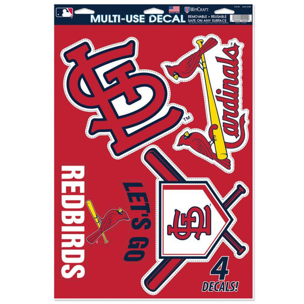 Wholesale-St. Louis Cardinals Multi-Use Decal 11" x 17"