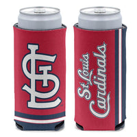 Wholesale-St. Louis Cardinals PRIMARY 12 oz Slim Can Cooler