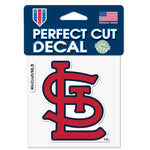 Wholesale-St. Louis Cardinals Perfect Cut Color Decal 4" x 4"