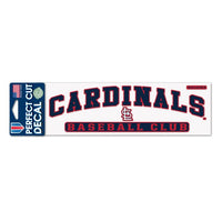 Wholesale-St. Louis Cardinals Perfect Cut Decals 3" x 10"