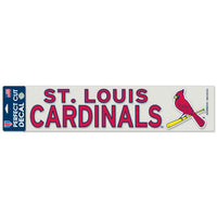 Wholesale-St. Louis Cardinals Perfect Cut Decals 4" x 17"