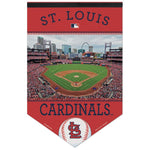 Wholesale-St. Louis Cardinals / Stadium MLB Premium Felt Banner 17" x 26"