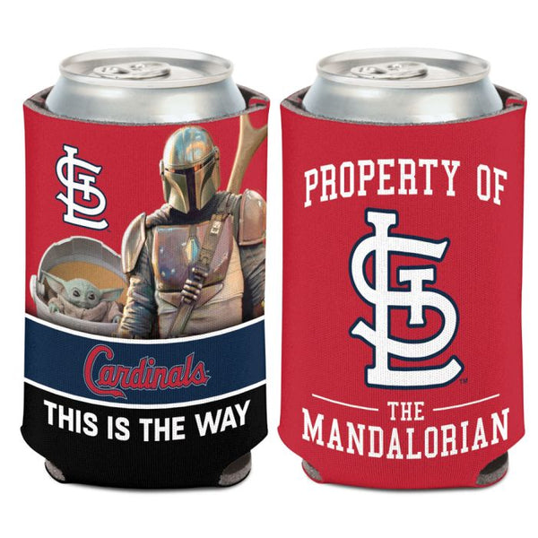 Wholesale-St. Louis Cardinals / Star Wars Mandalorian Can Cooler 12 oz.