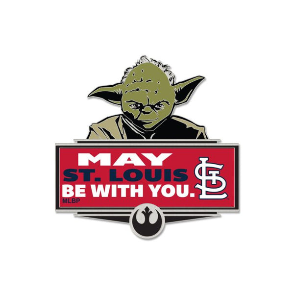 Wholesale-St. Louis Cardinals / Star Wars Yoda Collector Pin Jewelry Card