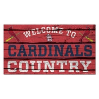 Wholesale-St. Louis Cardinals Wood Sign 13"x24" 1/4" thick