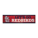 Wholesale-St. Louis Cardinals Wooden Magnet 1.5" X 6"