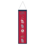 Wholesale-St. Louis Cardinals Wool Banner 8" x 32"