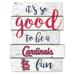 Wholesale-St. Louis Cardinals birch Wood Sign 11"X14"