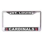 Wholesale-St. Louis Cardinals carbon Lic Plt Frame S/L Printed