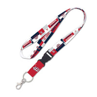 Wholesale-St. Louis Cardinals color block Lanyard w/detachable buckle 1"