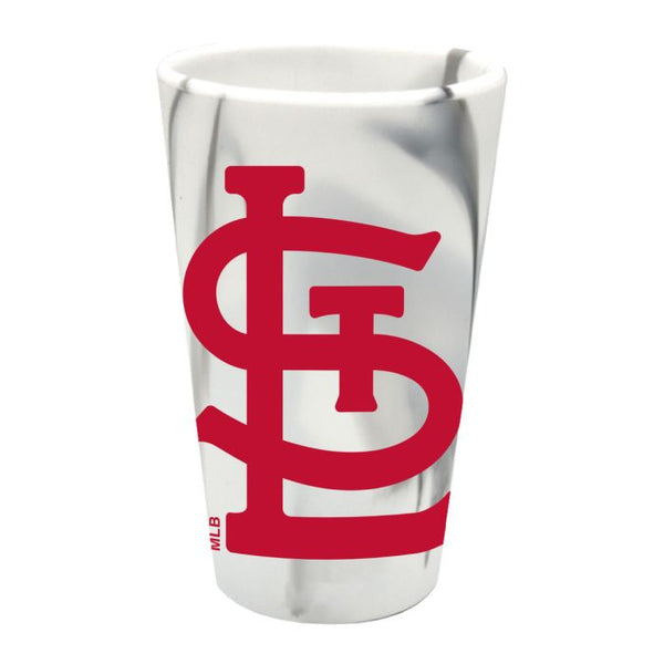 Wholesale-St. Louis Cardinals fashion 16 oz Silicone Pint Glass