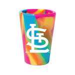 Wholesale-St. Louis Cardinals hippie 1.5oz Silicone Shot Glass